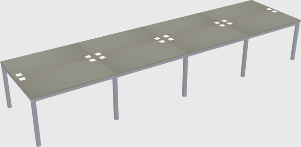 Shared Rectangular Desk