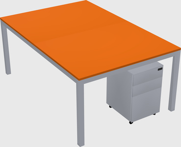 Shared Rectangular Desk