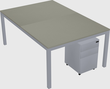 Shared Rectangular Desk