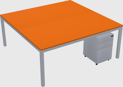 Shared Rectangular Desk