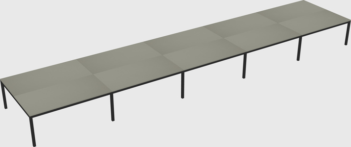 Shared Rectangular Desk