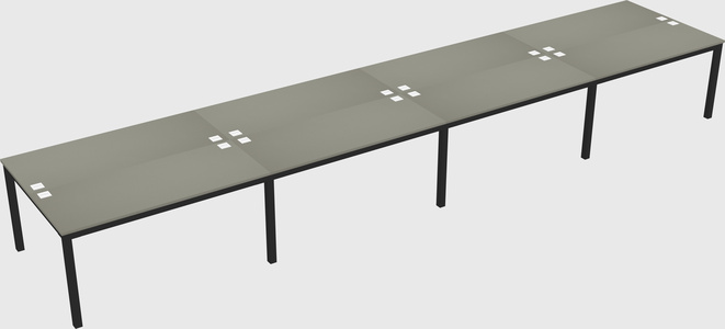 Shared Rectangular Desk