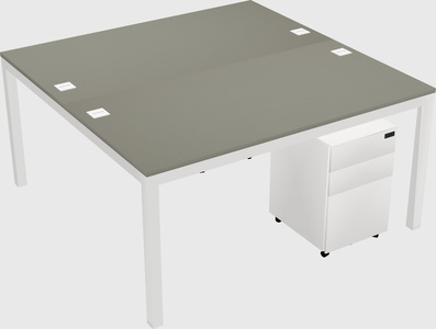 Shared Rectangular Desk