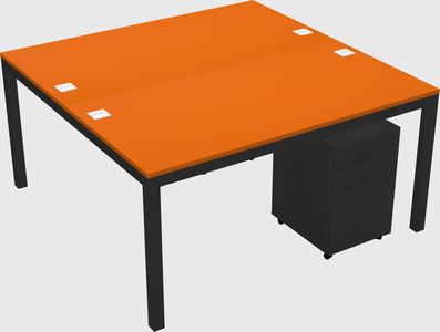 Shared Rectangular Desk