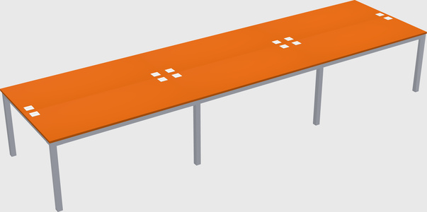 Shared Rectangular Desk