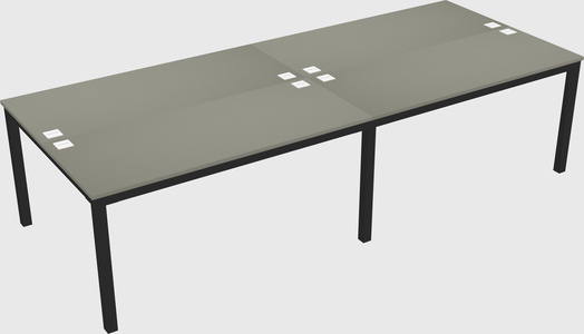 Shared Rectangular Desk