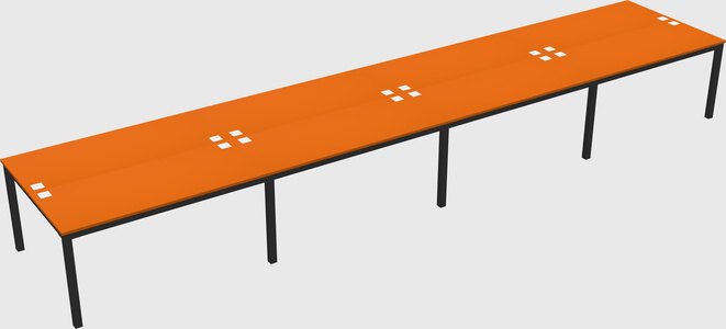 Shared Rectangular Desk