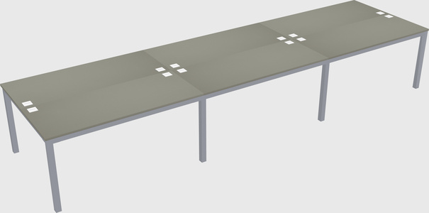 Shared Rectangular Desk