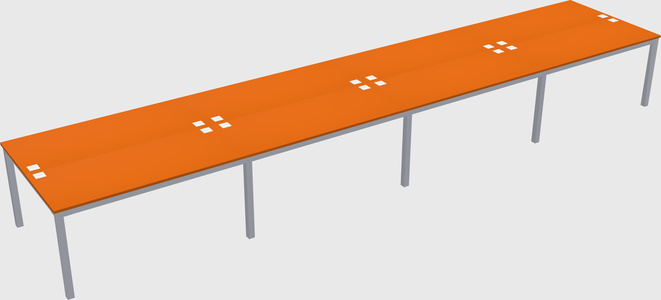 Shared Rectangular Desk