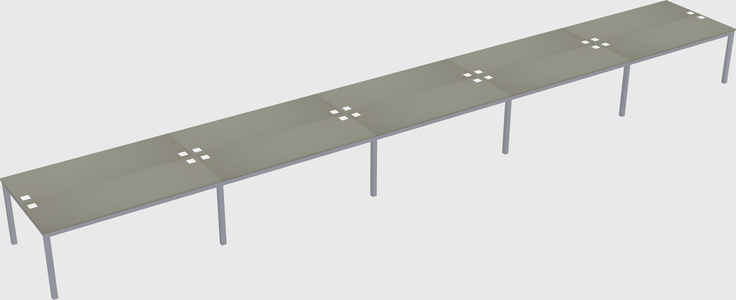 Shared Rectangular Desk