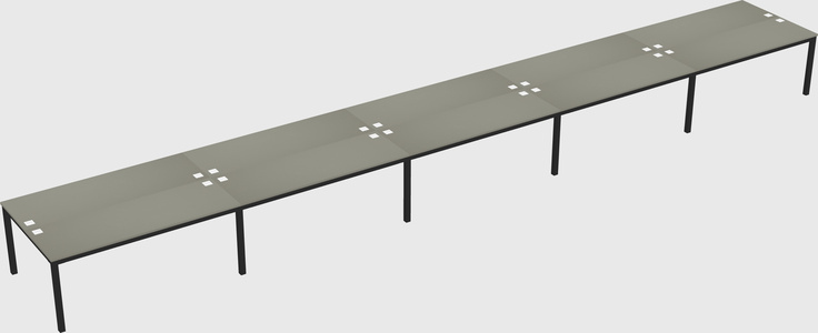 Shared Rectangular Desk
