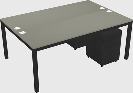 Shared Rectangular Desk