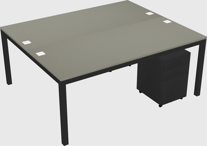 Shared Rectangular Desk