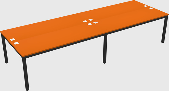 Shared Rectangular Desk
