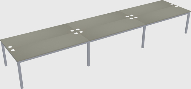 Shared Rectangular Desk