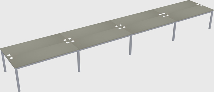 Shared Rectangular Desk