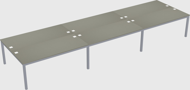 Shared Rectangular Desk