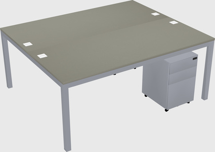 Shared Rectangular Desk