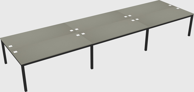 Shared Rectangular Desk
