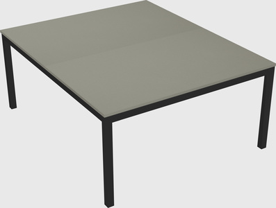 Shared rectangular desk
