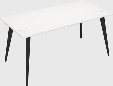 Modern rectangular office desk