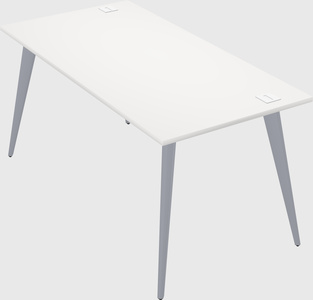 Modern rectangular office desk