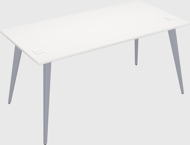 Modern rectangular office desk