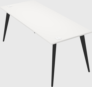 Modern rectangular office desk