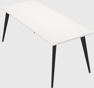 Modern rectangular office desk