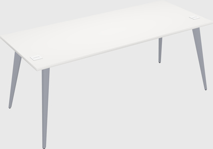 Modern rectangular office desk