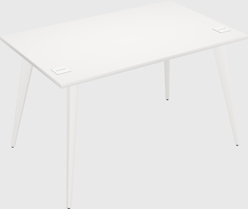 Modern rectangular office desk
