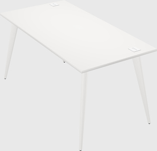 Modern rectangular office desk