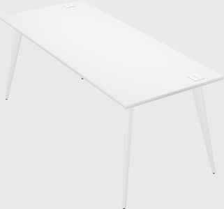 Modern rectangular office desk