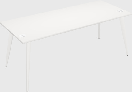 Modern rectangular office desk