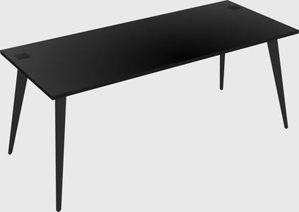 Modern Rectangular Office Desk