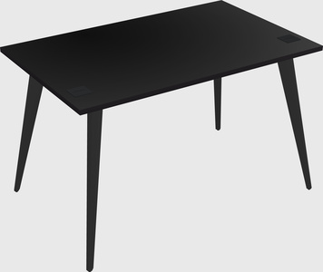 Modern rectangular office desk