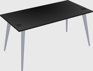 Modern rectangular office desk