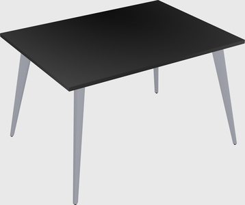 Modern rectangular office desk