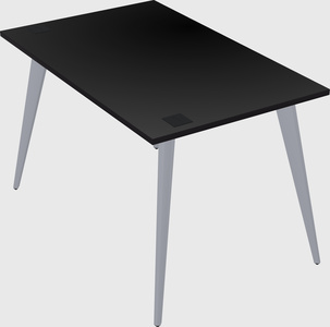 Modern rectangular office desk