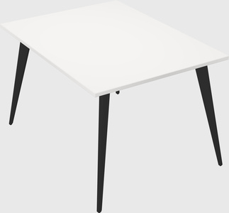 Modern rectangular office desk