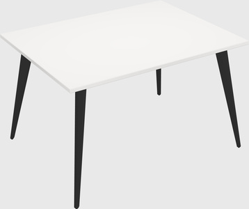 Modern rectangular office desk