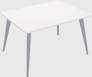 Modern rectangular office desk