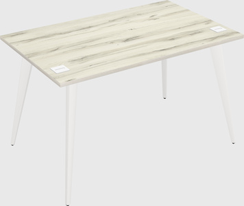 Modern rectangular office desk