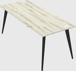 Modern rectangular office desk