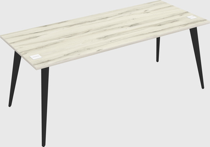 Modern rectangular office desk