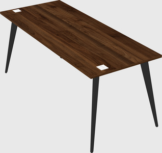 Modern rectangular office desk
