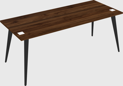 Modern rectangular office desk