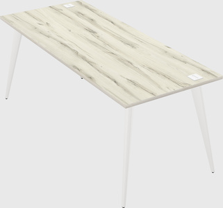 Modern rectangular office desk