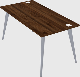 Modern rectangular office desk
