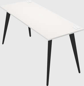 Modern rectangular office desk